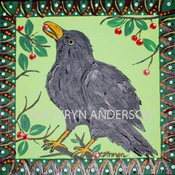 Kathryn Anderson Crow Painting