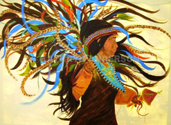Kathryn Anderson Native American Dancer Painting