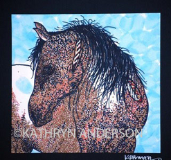 Kathryn Anderson Watercolor Horse